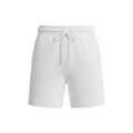 Jacquard Cotton Knit Shorts - White