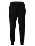 Black Pure Good Cashmere Standard Jogger pants on a white background