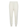 White Pure Good Cashmere Standard joggers on a white background