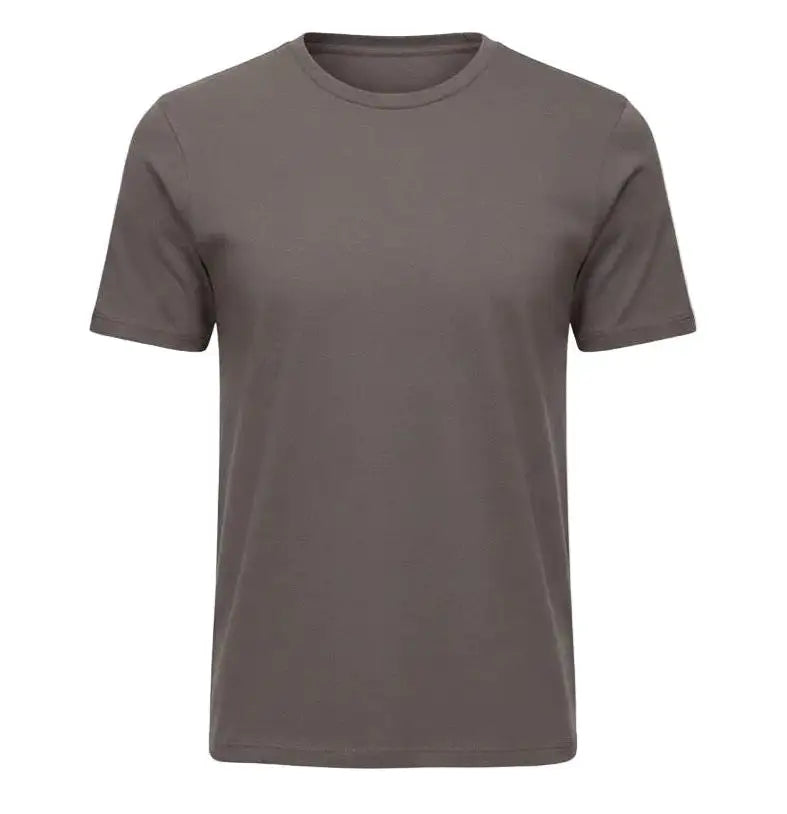 Charcoal  Organic Cotton T-shirt Front