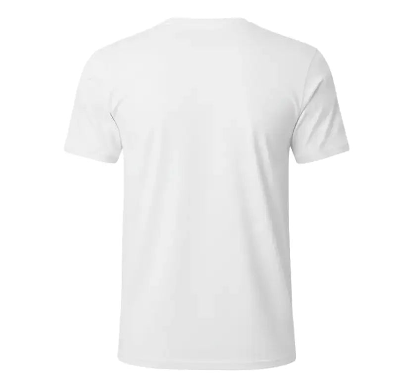White Organic Cotton T-shirt Back

