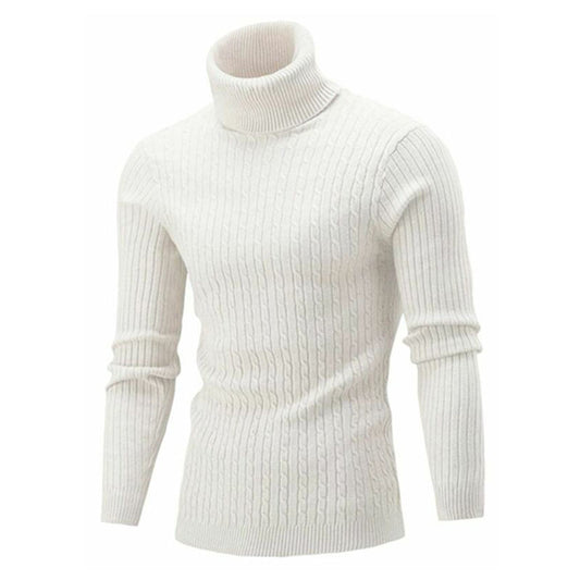 Cotton Layering Turtleneck Sweater