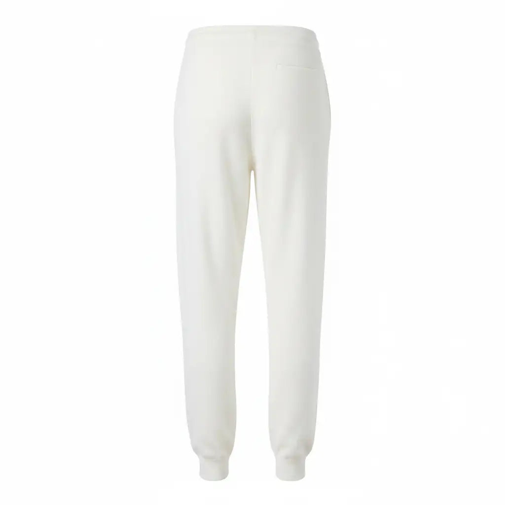 Cashmere Joggers White - Back