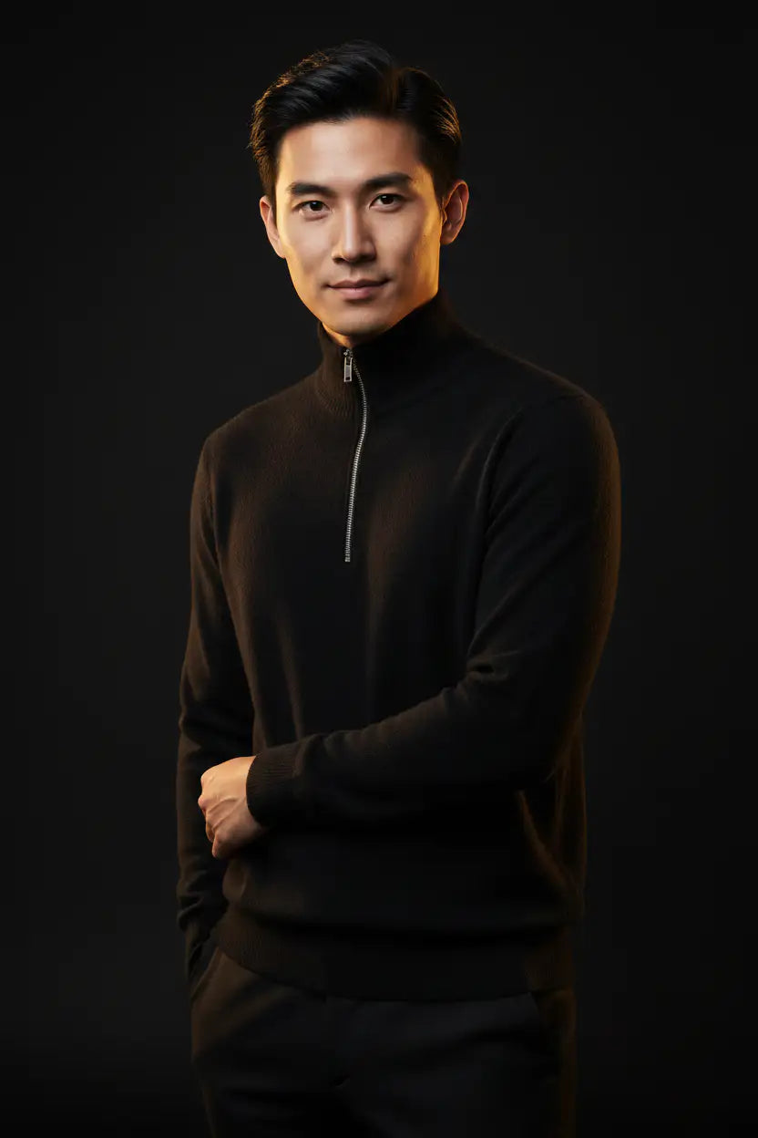 Jet Black - Asian Model Editorial