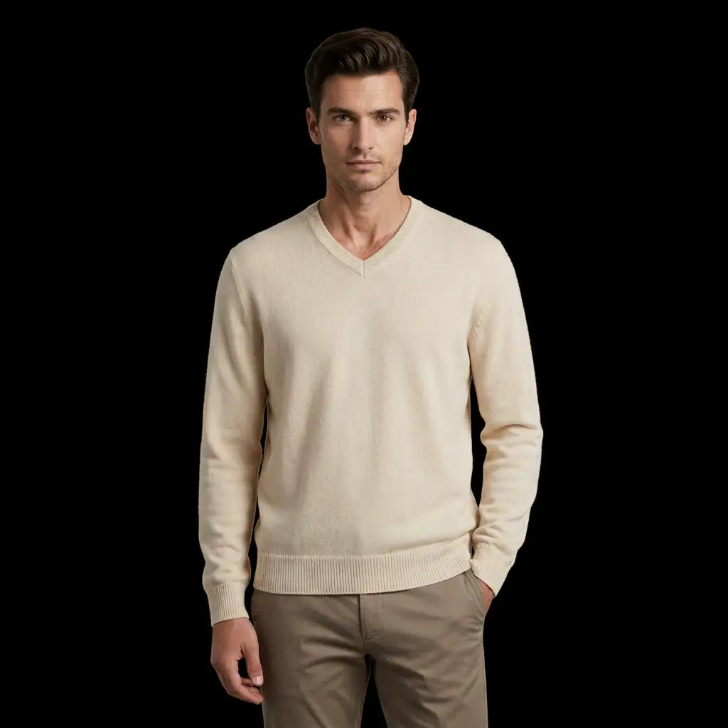 Standing editorial with more natural model skin
